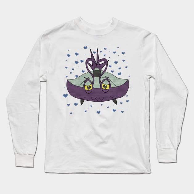 Silver Fish Wuv Long Sleeve T-Shirt by Blackmoonrose13